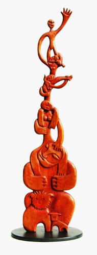 Totem en Bois
