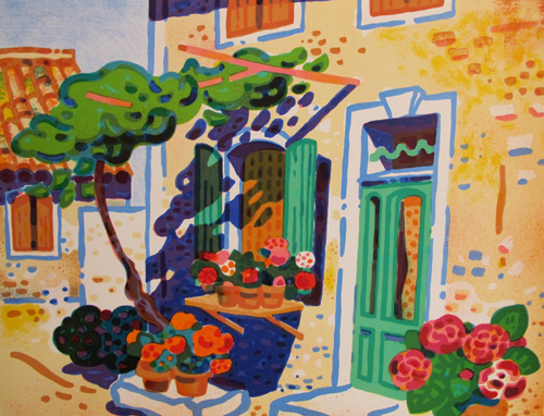 Maison fleurie