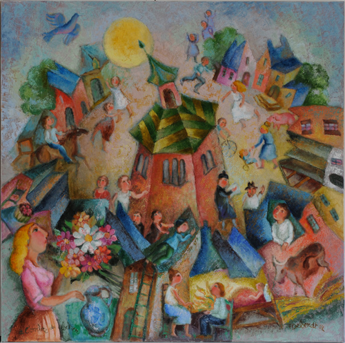 Exposition - L'ombre du clocher