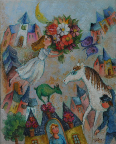 Exposition - L'ange bleu