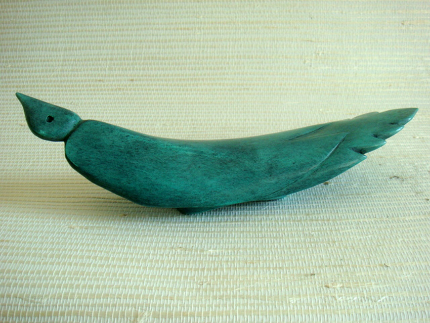 L'oiseau pose