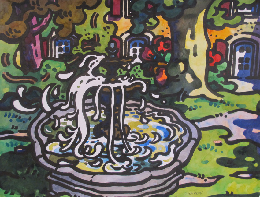 La fontaine gazouille