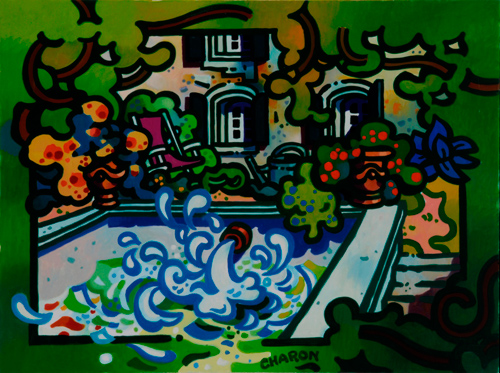 La fontaine échevelée