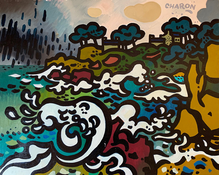 Vagues déchaînées