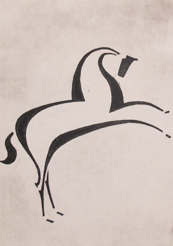 Cheval dressé N°1