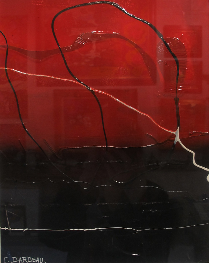 Evolution en rouge et noir 1