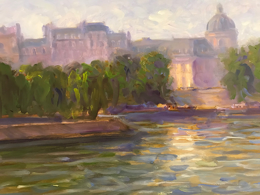 La Seine, quai de Conti