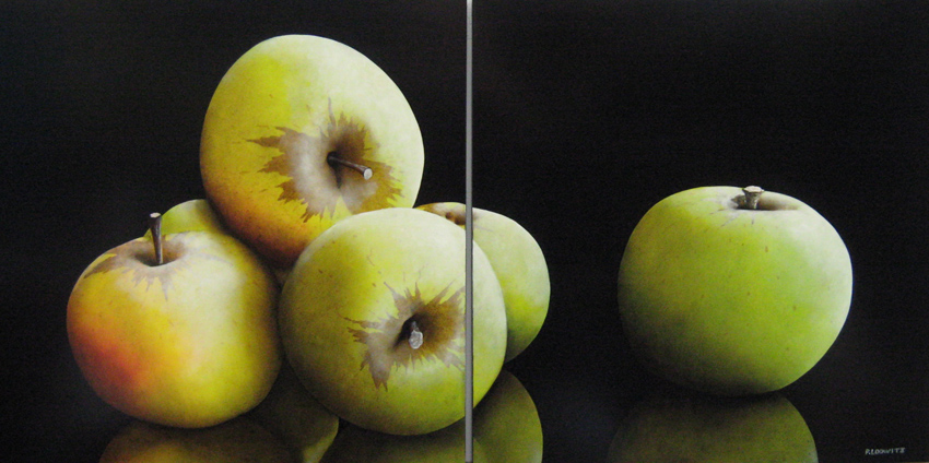 Les pommes diptyque