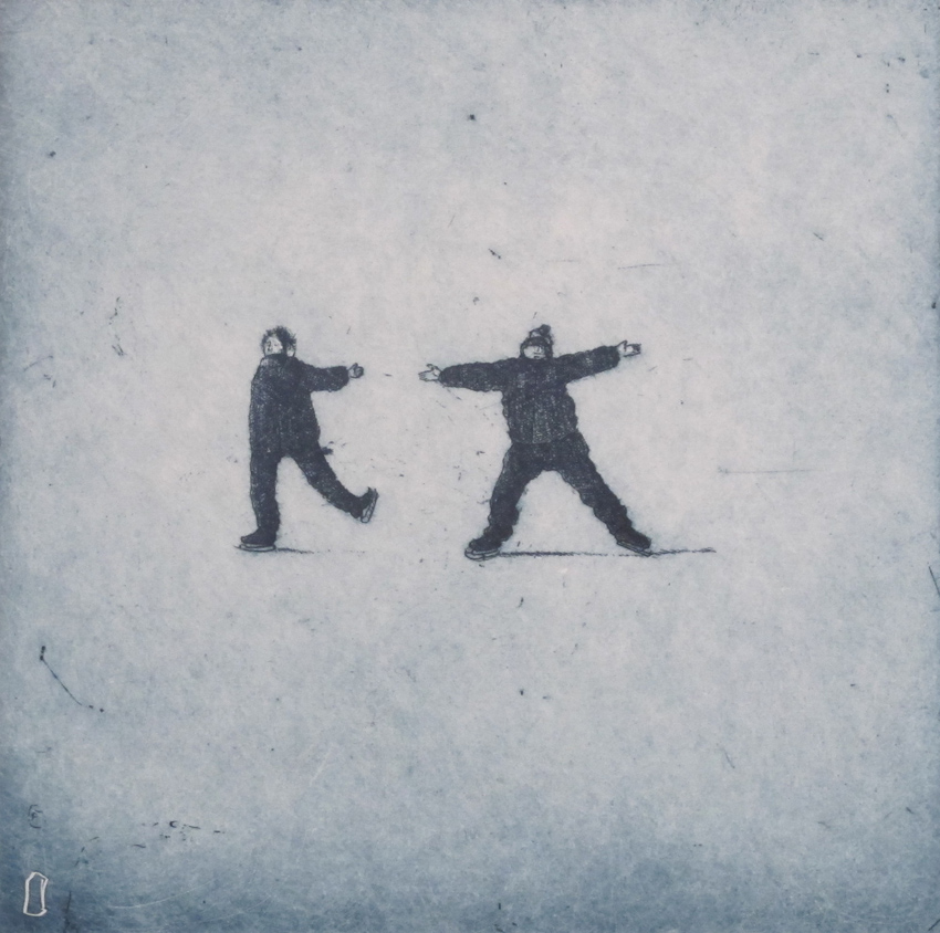 Le lac st-Jean - Walk men