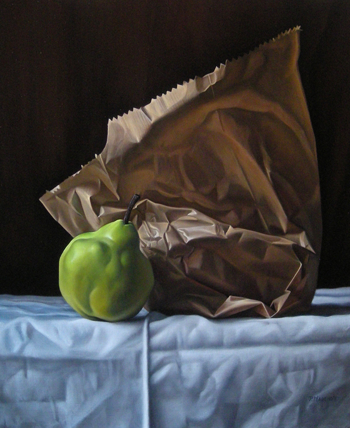 La Poire au papier Kraft