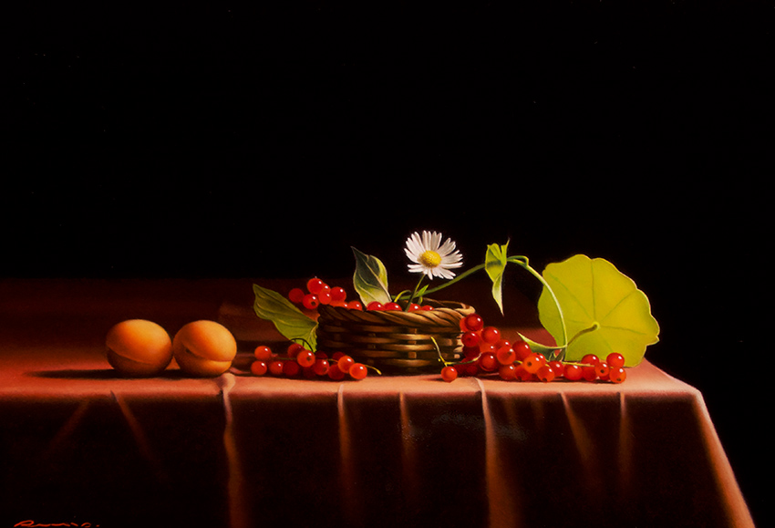 Le panier de groseilles