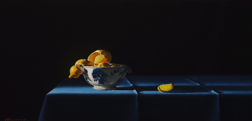 La porcelaine bleue