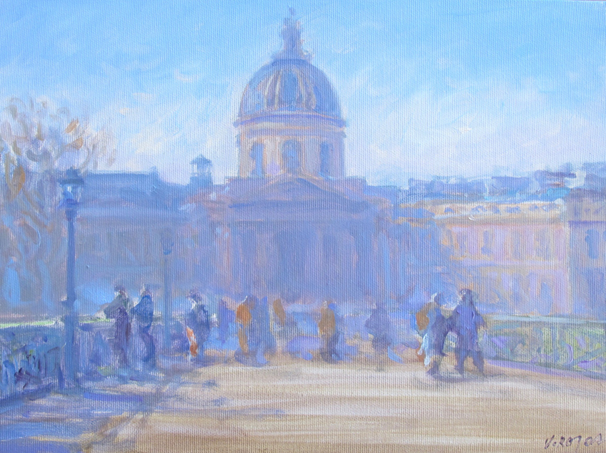 Sur le pont des arts